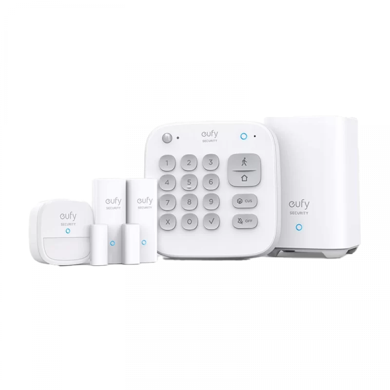 Eufy Security Alarm 5 Pieces Kit White | Signals Electronics Eufy Security Alarm 5 Pieces Kit White