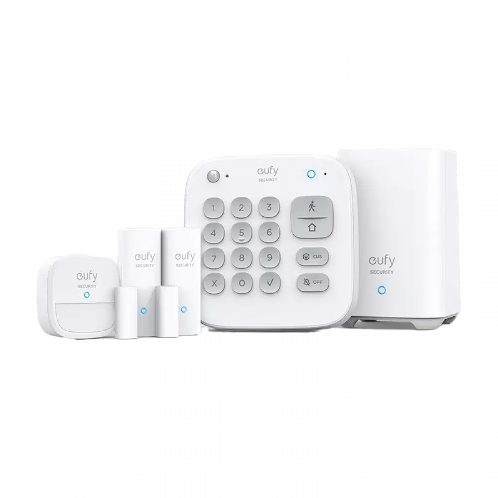 Eufy Security Alarm 5 Pieces Kit White | Signals Electronics