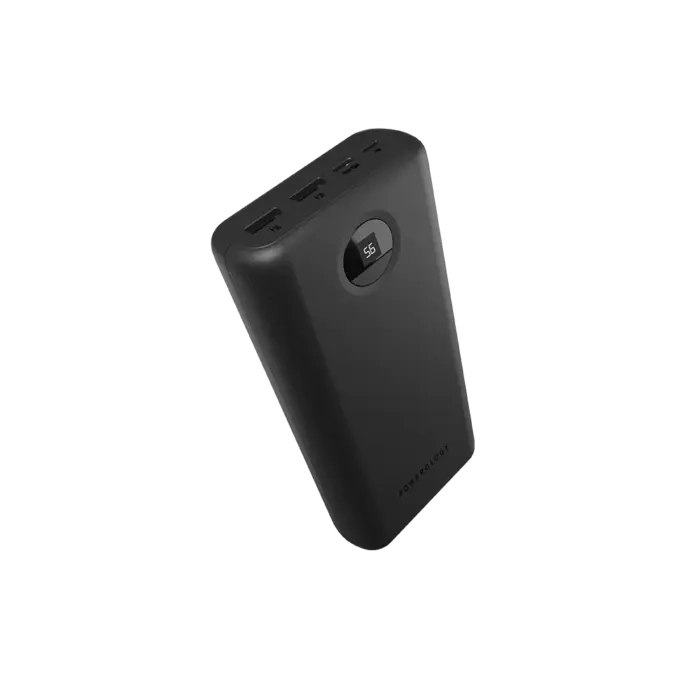 Powerology Quick Charge Power Bank 30000Mah Pd 45W With Type-C To C Cable | Signals Electronics Powerology Quick Charge Power Bank 30000mAh PD 45W with Type-C to C Cable