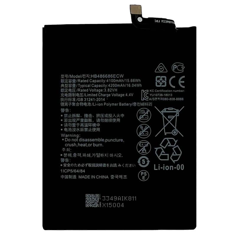 Y9a بطارية أصلية هواوي