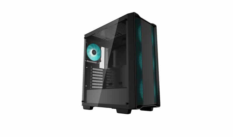 Deepcool Cc560 Mid-Tower Gaming Case Pre-Installed 3 X 120Mm Led Fans - Black | Signals Electronics DEEPCOOL CC560 Mid-Tower Gaming Case Pre-Installed 3 x 120mm LED Fans - Black - Image 3