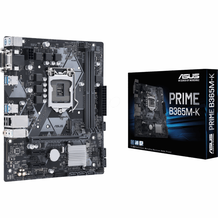 ASUS PRIME Intel B365M-K Coffee Lake Micro ATX M.B - Image 2