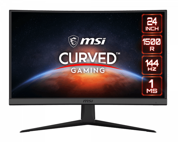 Msi Optix G24C6 24&Quot; Curved 1500R Full Hd 144Hz 1Ms Freesync Gaming Monitor | Signals Electronics MSI Optix G24C6 24" Curved 1500R Full HD 144Hz 1ms FreeSync Gaming Monitor - الصورة 3
