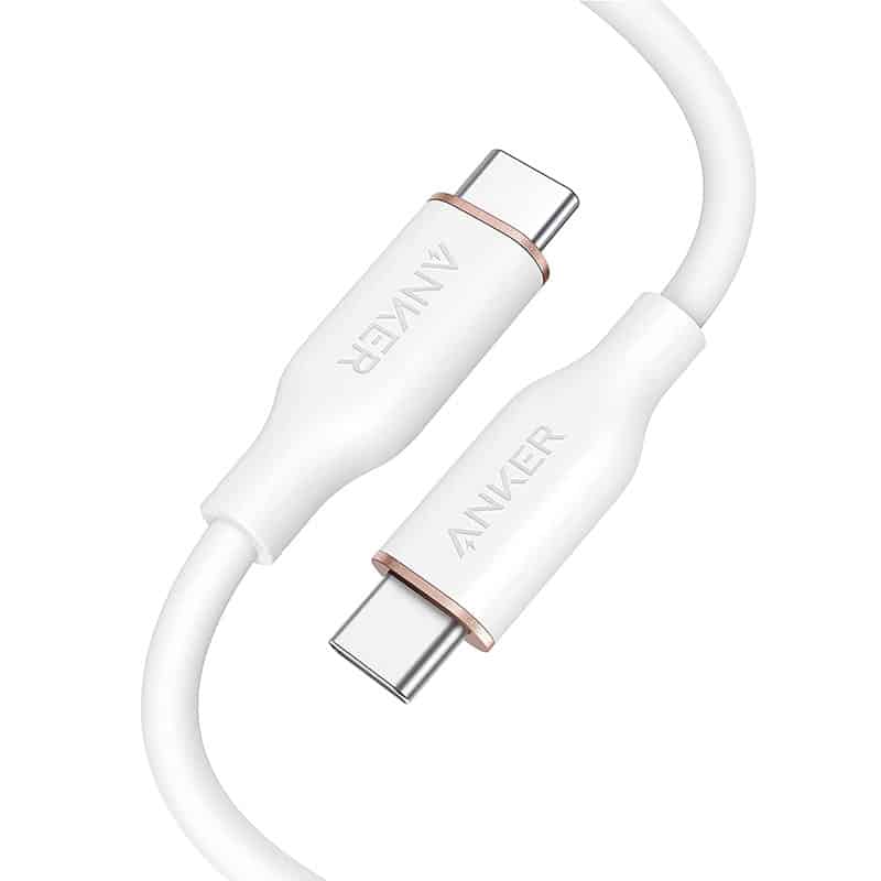 Anker Powerline Iii Flow Usb-C With Lightning Connector 6Ft Black | Signals Electronics Anker PowerLine III Flow USB-C with Lightning Connector 6ft Black