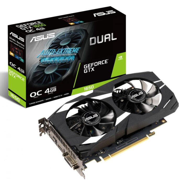 Asus Geforce Gtx 1650 4Gb Ddr5 Dual-Fan Edition | Signals Electronics Asus GeForce GTX 1650 4GB DDR5 Dual-Fan Edition