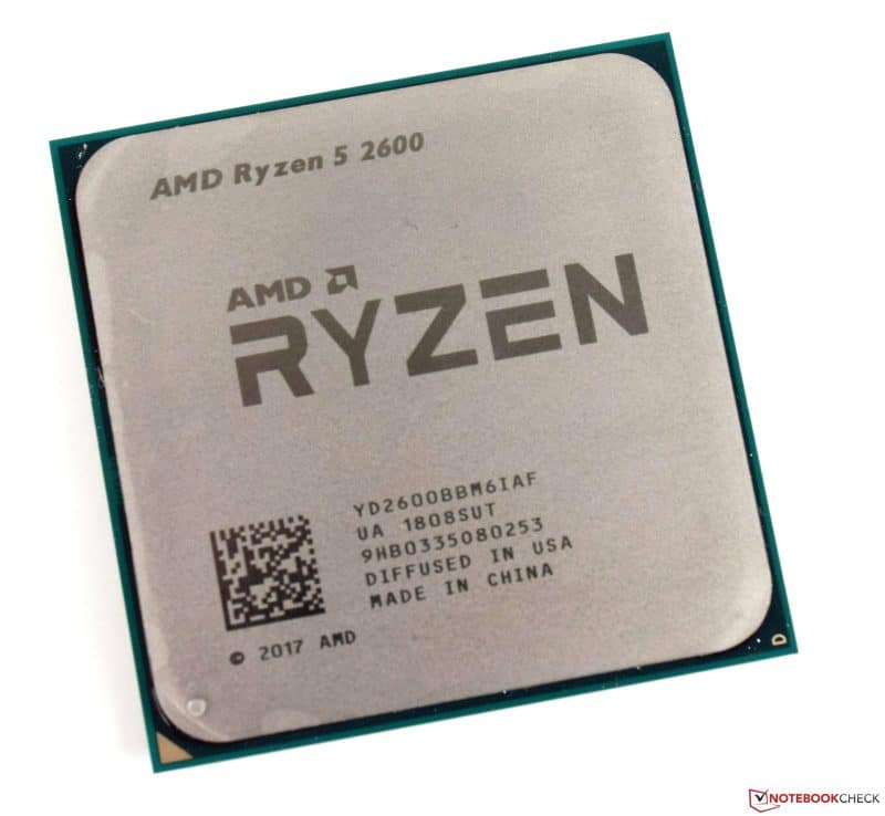 ⁦AMD RYZEN 5 2600 6-Core 3.4 GHz (3.9 GHz Max Boost)⁩ - الصورة ⁦2⁩