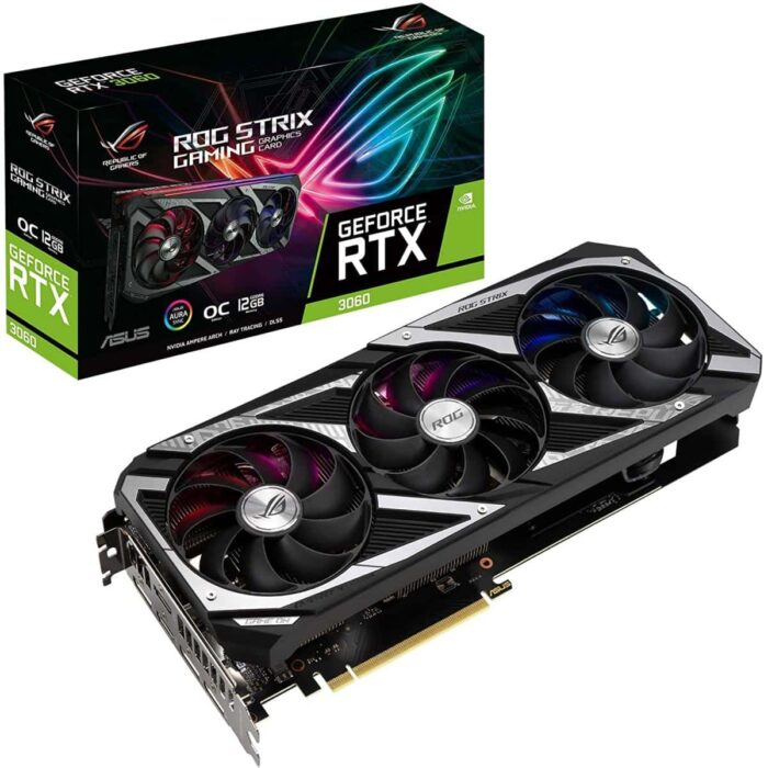 Asus Rog Strix Geforce Rtx 3060 V2 Oc Edition 12Gb Gddr6 | Signals Electronics ASUS ROG Strix GeForce RTX 3060 V2 OC Edition 12GB GDDR6