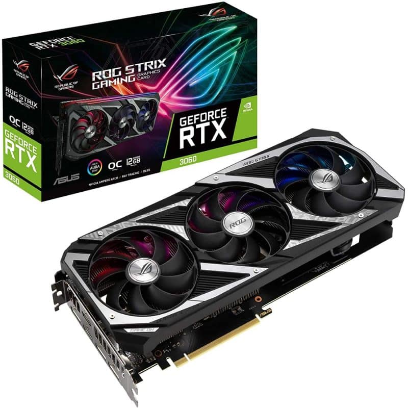 Asus Rog Strix Geforce Rtx 3060 V2 Oc Edition 12Gb Gddr6 | Signals Electronics ASUS ROG Strix GeForce RTX 3060 V2 OC Edition 12GB GDDR6
