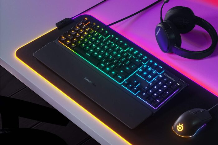 Steelseries Apex 3 Tkl 8-Zone Rgb Ip32 Water &Amp; Dust Resistant Whisper Quiet Gaming Switch | Signals Electronics SteelSeries Apex 3 TKL 8-Zone RGB IP32 Water & Dust Resistant Whisper Quiet Gaming Switch - Image 2