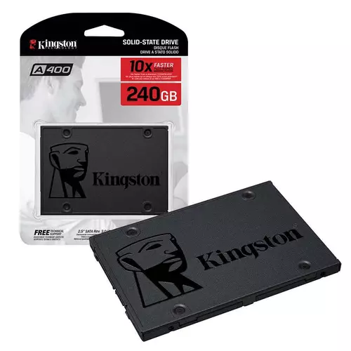 Kingston A400 240Gb Sata Iii 2.5″ Tlc (Ssd) | Signals Electronics Kingston A400 240GB SATA III 2.5″ TLC (SSD)