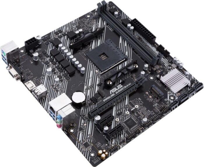 Asus PRIME A520M-K AMD A520 AM4 Micro ATX 2 DDR4 VGA HDMI M.2 - Image 2
