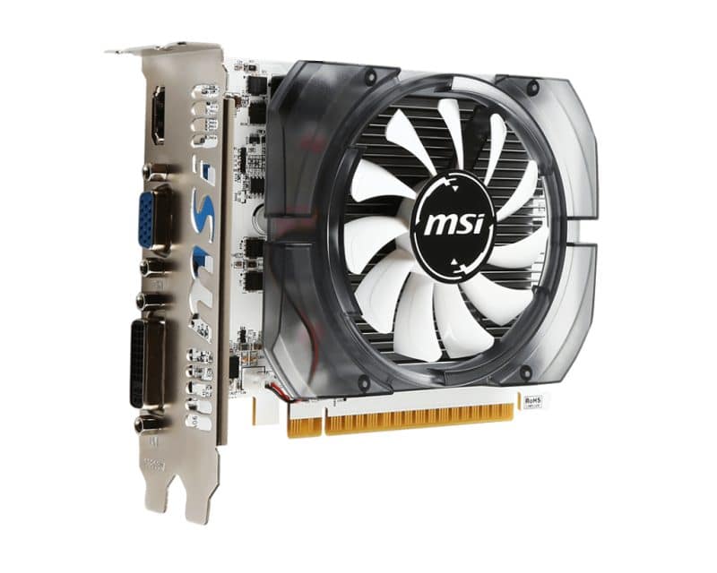 ⁦MSI NVIDIA GeForce GT 730 4GB DDR3 OC Edition Video Card⁩ - الصورة ⁦2⁩