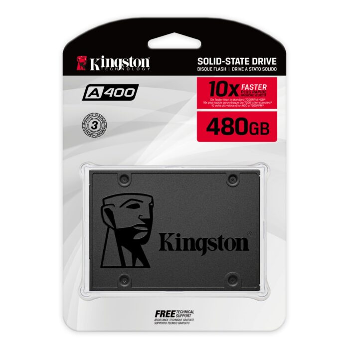 Kingston A400 480GB SATA III Solid State Drive (SSD) - Image 2