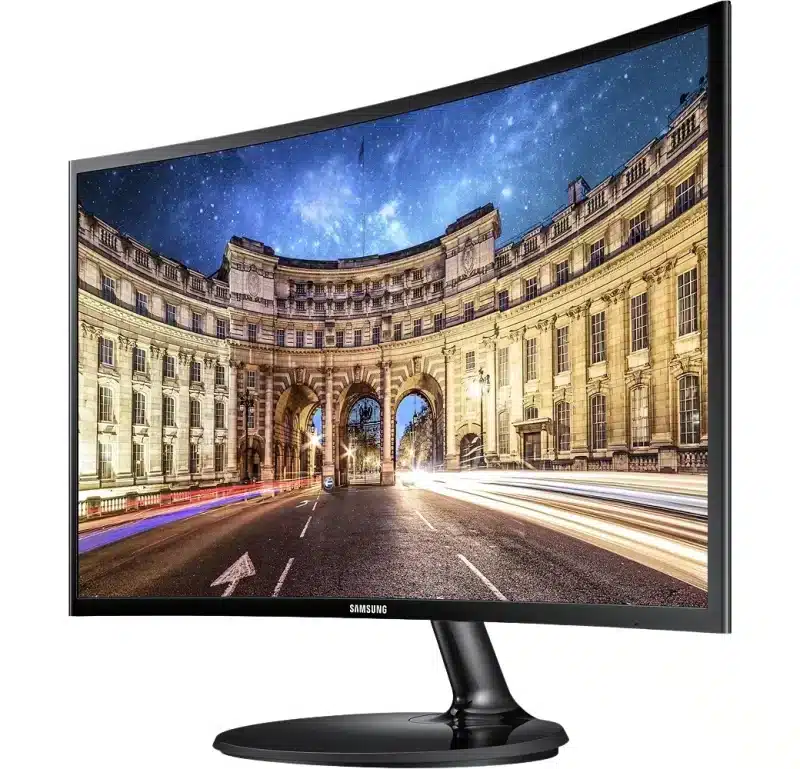 Samsung F390 Series 27&Quot; Full-Hd Curved Led Monitor | Signals Electronics Samsung F390 Series 27" Full-HD Curved LED Monitor