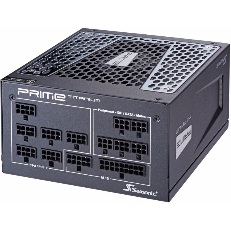 Seasonic Prime Tx-850 850W 80+ Titanium Full Modular Fan Control In Fanless Silent &Amp; Cooling Mode | Signals Electronics Seasonic PRIME TX-850 850W 80+ Titanium Full Modular Fan Control in Fanless Silent & Cooling Mode - الصورة 2
