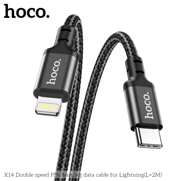 Hoco X14 Pd Fast Charging Cable | Signals Electronics Hoco X14 PD Fast Charging Cable