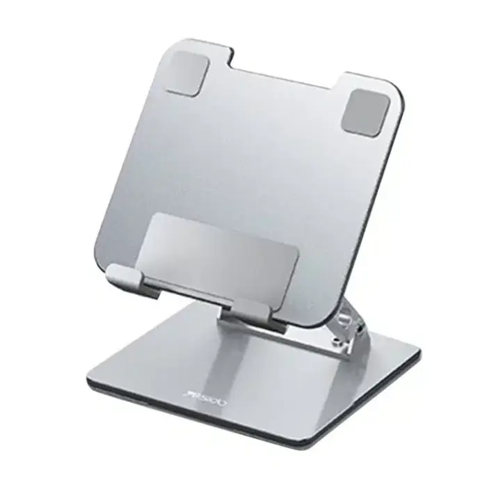 YESIDO C185 Aluminum Alloy Desktop Tablet Stand Rotating Folding Mobile Phone Holder