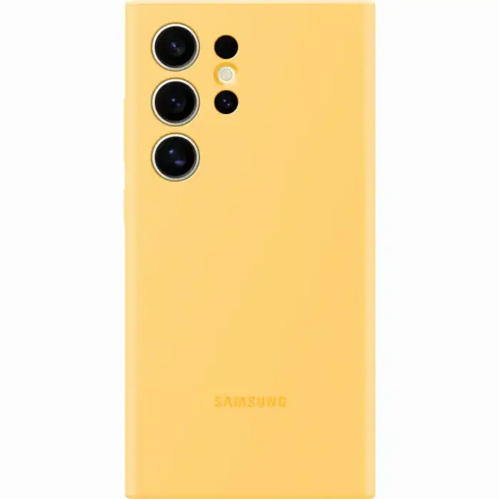 Samsung Silicone Case Galaxy S24 Ultra Yellow