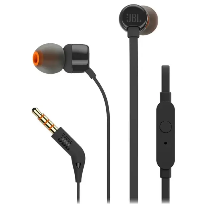 JBL By Harman Tune 110 In-ear headphones Black