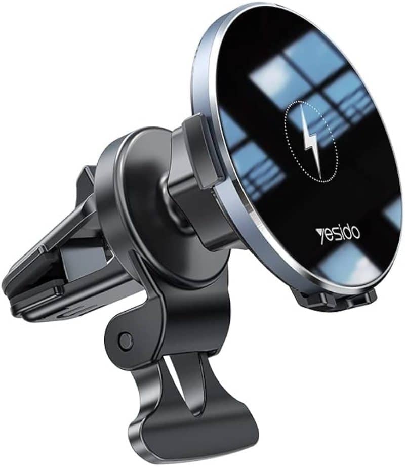 Yesido C131 15W Magnetic Wireless Charger Air Vent Car Holder
