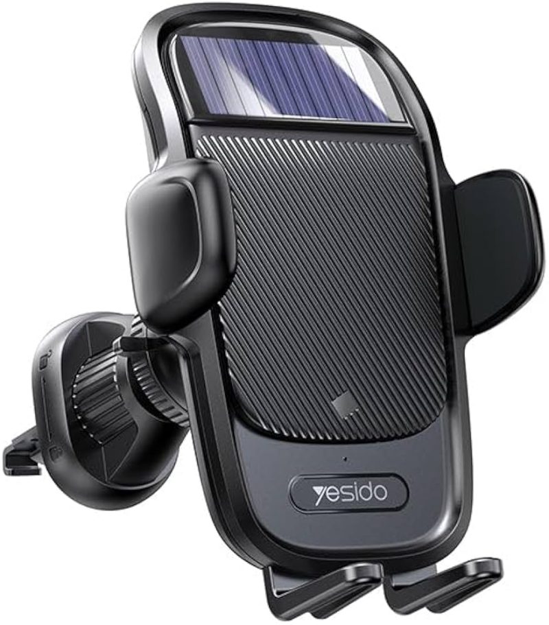 Yesido C164 Solar Panel Phone Charging &Amp; Phone Car Holder | Signals Electronics Yesido C164 Solar Panel Phone Charging & Phone Car Holder
