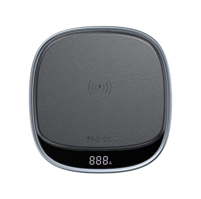 Yesido Wireless Charger Digital Led Display Fast Charger