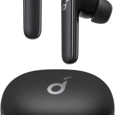 سماعات أذن لاسلكية من أنكر مع خاصية إلغاء الضوضاء - أسود