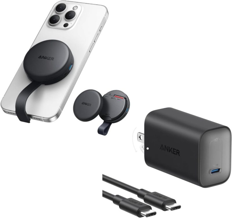 محول يو إس بي سي من أنكر 3 في 1 بسرعة 10 جيجابت في الثانية - أسود