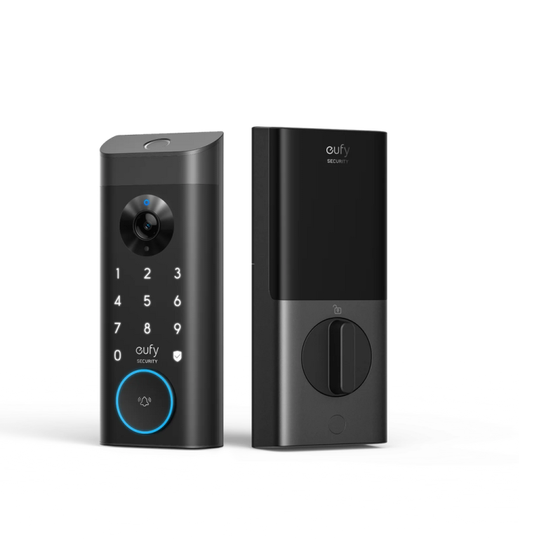 قفل ذكي فيديو من أنكر 3 في 1 للأمان والتحكم - أسود | Signals Electronics قفل ذكي فيديو من أنكر 3 في 1 للأمان والتحكم - أسود