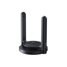 حامل أنكر قابل للتدوير 360° لعرض قابل للتعديل - أسود