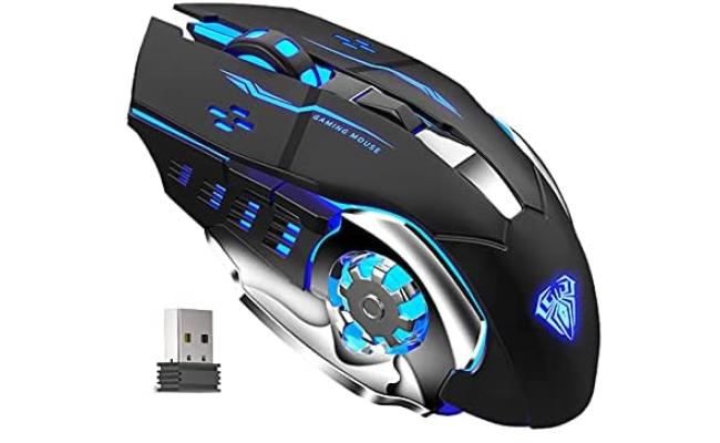 Aula Sc100 Rechargeable Gaming Mouse Wireless | Signals Electronics AULA SC100 Rechargeable Gaming Mouse Wireless