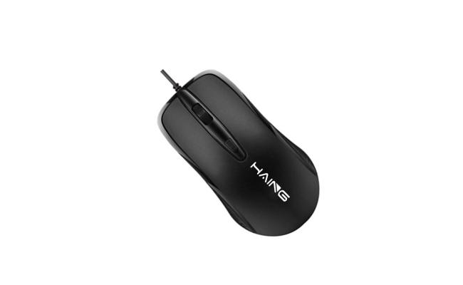Haing Bm760 Wired Optical Mouse | Signals Electronics HAING BM760 Wired Optical Mouse