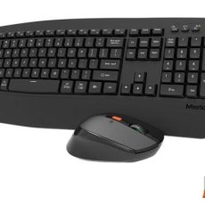 Meetion DirectorA 2.4Ghz & Bluetooth Dual Ergonomic Keyboard & Mouse Combo