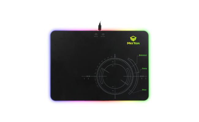 Meetion Mt-P010 Glowing Backlit Rgb Led Gaming Mouse Pad | Signals Electronics MeeTion MT-P010 Glowing Backlit RGB LED Gaming Mouse Pad