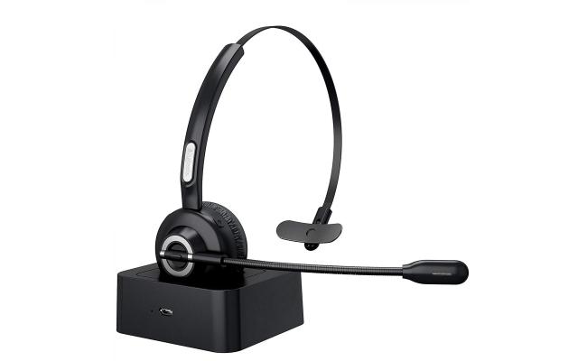 Wireless Bh-M97 Headset With Stand Rechargeable | Signals Electronics Wireless BH-M97 Headset with Stand Rechargeable