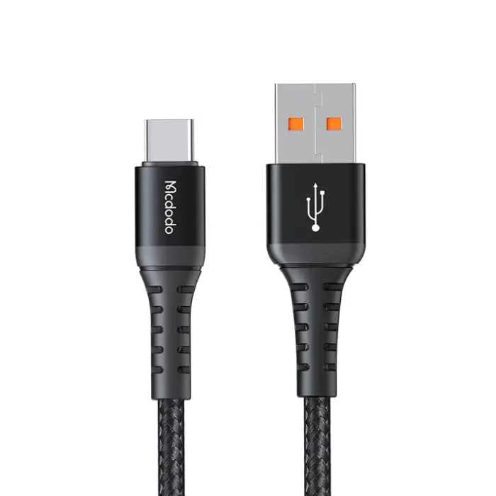 كابل شحن وبيانات مكدودو يو إس بي تايب سي 1 متر وشحن سريع - أسود | Signals Electronics كابل شحن وبيانات مكدودو يو إس بي تايب سي 1 متر وشحن سريع - أسود