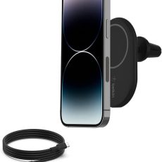 شاحن سيارة لاسلكي مغناطيسي 10 وات من بيلكن لآيفون 12 & 13