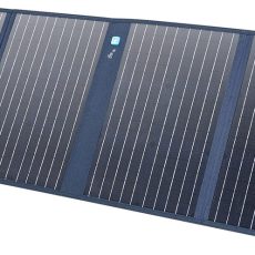 لوحة طاقة شمسية أنكر 100 وات محمولة للتخييم والمشي - أسود