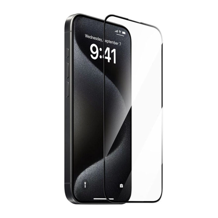شاشة حماية لجهاز ايفون 15/16 بحجم 6.1 بوصة Wiwu Gt-017 Sapphire Hd | Signals Electronics شاشة حماية لجهاز ايفون 15/16 بحجم 6.1 بوصة WIWU GT-017 Sapphire HD