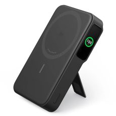 باور بانك أنكر 15 وات لاسلكي سريع ومحمول - أسود & أبيض