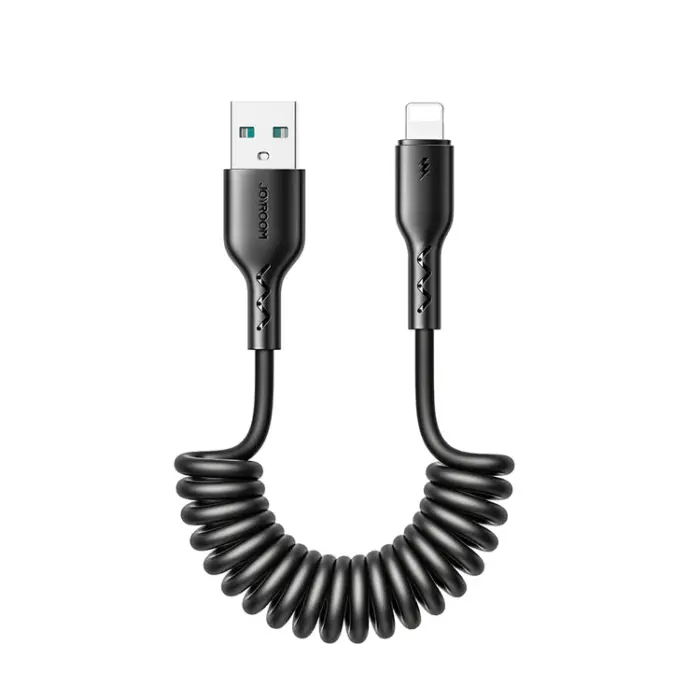 كابل شحن سريع للسيارة من جوي روم تايب سي &Amp; لايتنيج 1.5 متر - أسود | Signals Electronics كابل شحن سريع للسيارة من جوي روم تايب سي & لايتنيج 1.5 متر - أسود