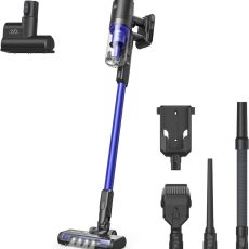 مكنسة كهربائية لاسلكية خفيفة الوزن من انكر - أسود