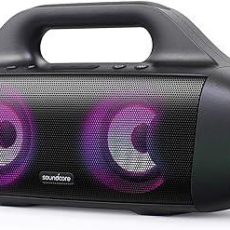 سماعة بلوتوث خارجية أنكر ساوندكور متينة ومقاومة للماء - أسود