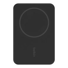 باور بانك لاسلكي مغناطيسي مع حامل من بيلكن - أسود
