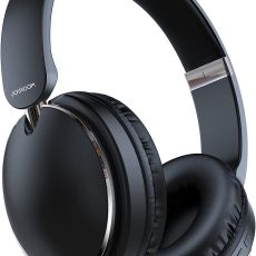 سماعات جوي روم اللاسلكية القابلة للطي بصوت عميق - أسود