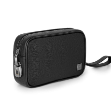 حقيبة قفل بصمة الإصبع من الجلد الطبيعي ماستر من ويوو