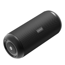 مكبر صوت موماكس اللاسلكي الخارجي مع إضاءة ليد- أسود & أحمر