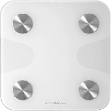 ميزان موماكس لايت الذكي لقياسات الجسم بدقة - أبيض