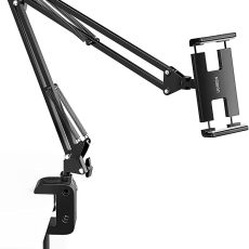 حامل عالمي يوجرين مع ذراع طويل قابل للطي (أسود)