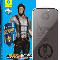 زجاج بلوو الكامل المانع للتجسس لسلسلة أجهزة آيفون - أسود